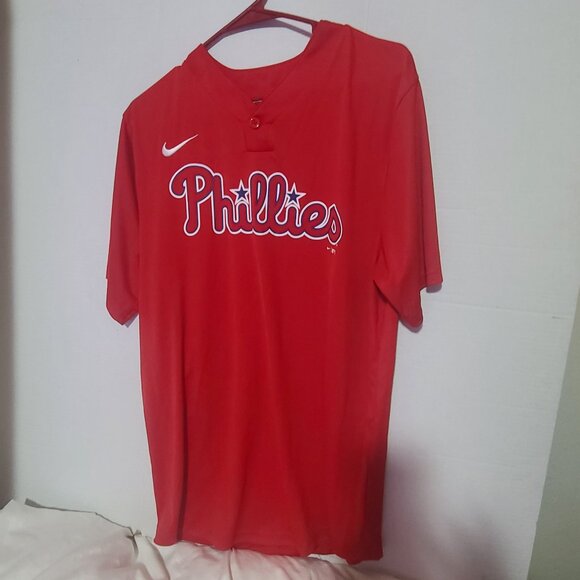 PHILLIES NUMBER 3 BRYCE HARPER NIKE JERSEY SIZE M CALLING YOUR NAME! - Picture 2 of 5